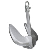 Seachoice Navy Anchor, Aluminum Plated Cast Iron, Silver, 20 Lbs.