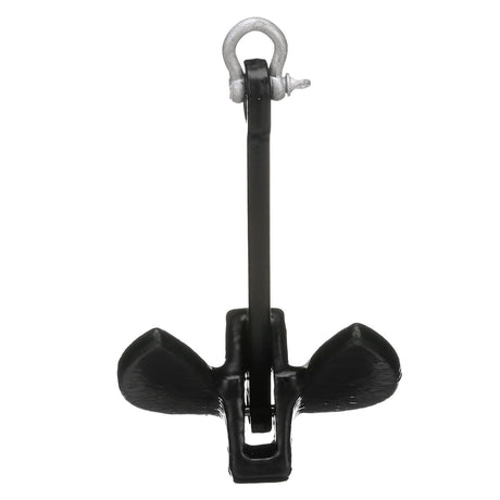 Seachoice Navy Anchor, Vinyl Coated Cast Iron, Black, 20 Lbs.
