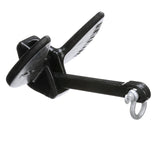 Seachoice Navy Anchor, Vinyl Coated Cast Iron, Black, 20 Lbs.