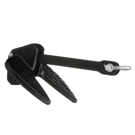 Seachoice Navy Anchor, Vinyl Coated Cast Iron, Black, 20 Lbs.