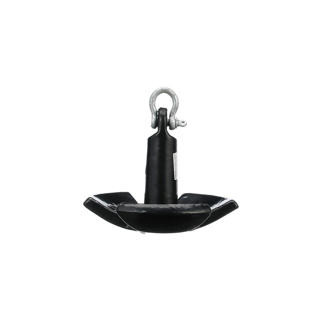 Seachoice River Anchor, Black Vinyl Coated Cast Iron, 30 Lbs.