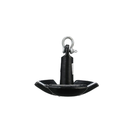 Seachoice River Anchor, Black Vinyl Coated Cast Iron, 15 Lbs.