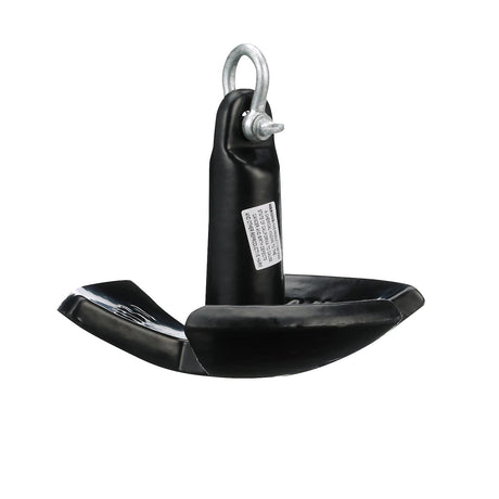 Seachoice River Anchor, Black Vinyl Coated Cast Iron, 15 Lbs.