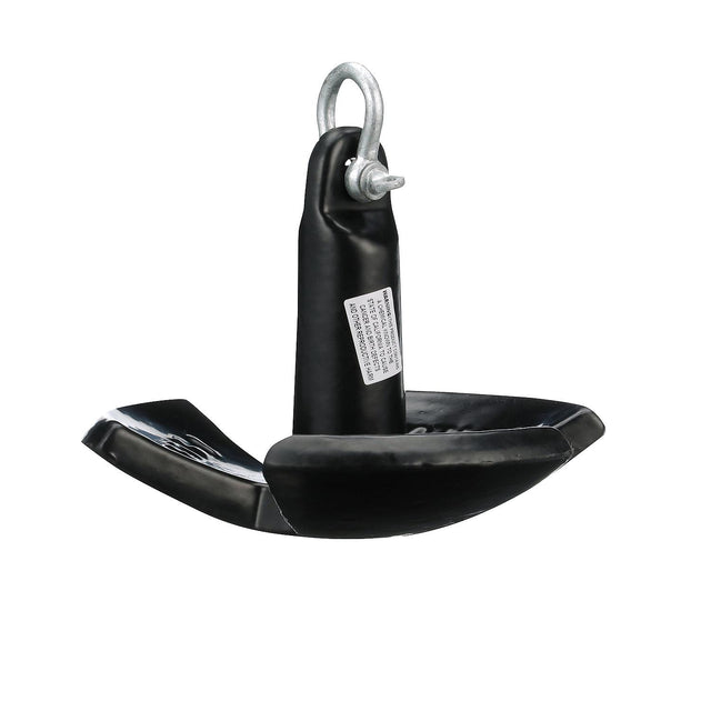 Seachoice River Anchor, Black Vinyl Coated Cast Iron, 15 Lbs.