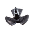 Seachoice River Anchor, Black Vinyl Coated Cast Iron, 20 Lbs.