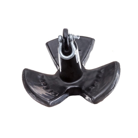 Seachoice River Anchor, Black Vinyl Coated Cast Iron, 20 Lbs.