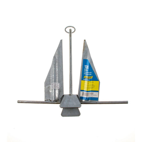Seachoice Utility Anchor w/ Slip Ring, Size 13E Galvanized Steel