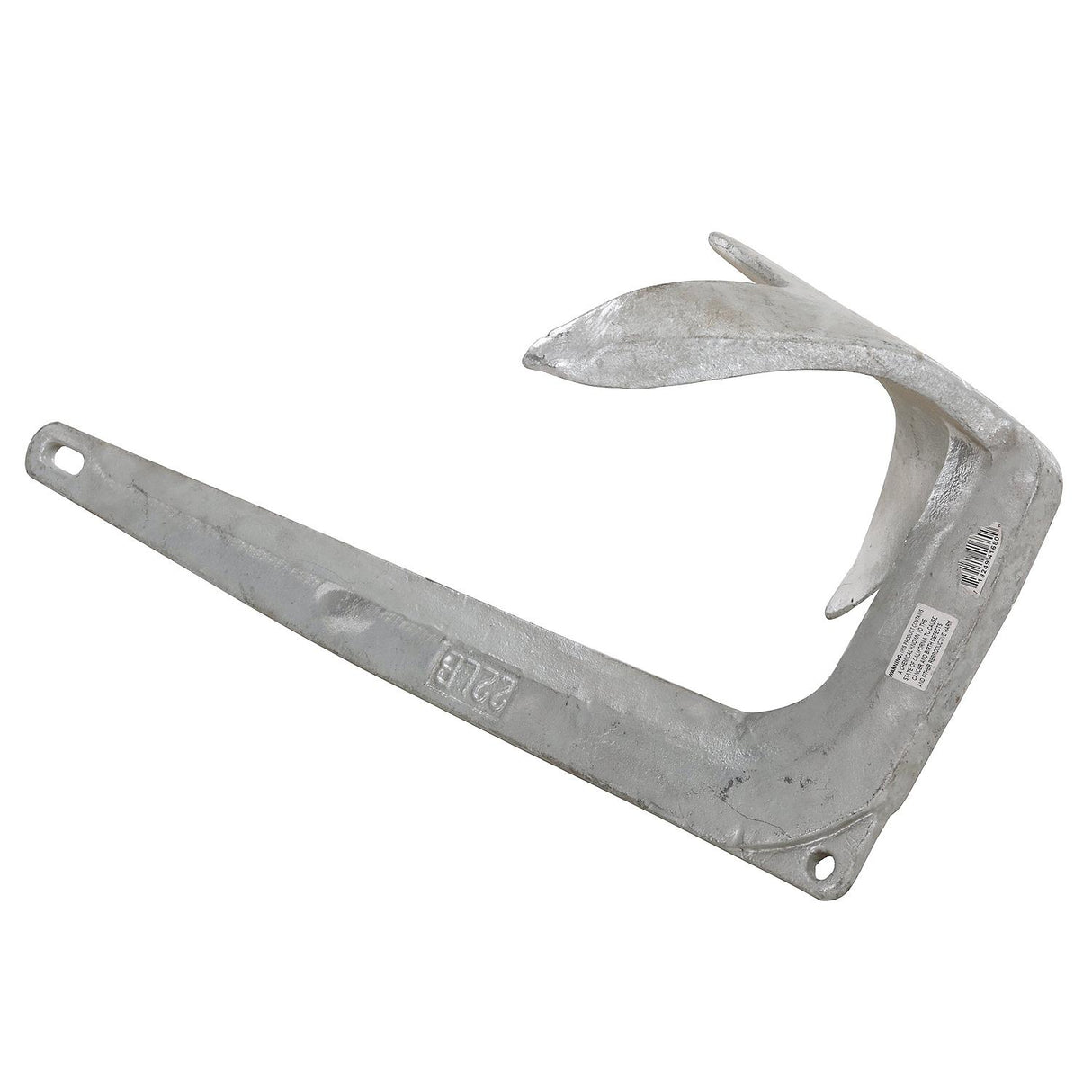Seachoice Claw Boat Anchor, Hot-Dipped Galvanized Steel, 22 Lbs., For 30-Ft. Boat