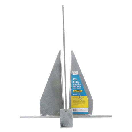 Seachoice Deluxe Anchor 18S Standard, Galvanized Steel