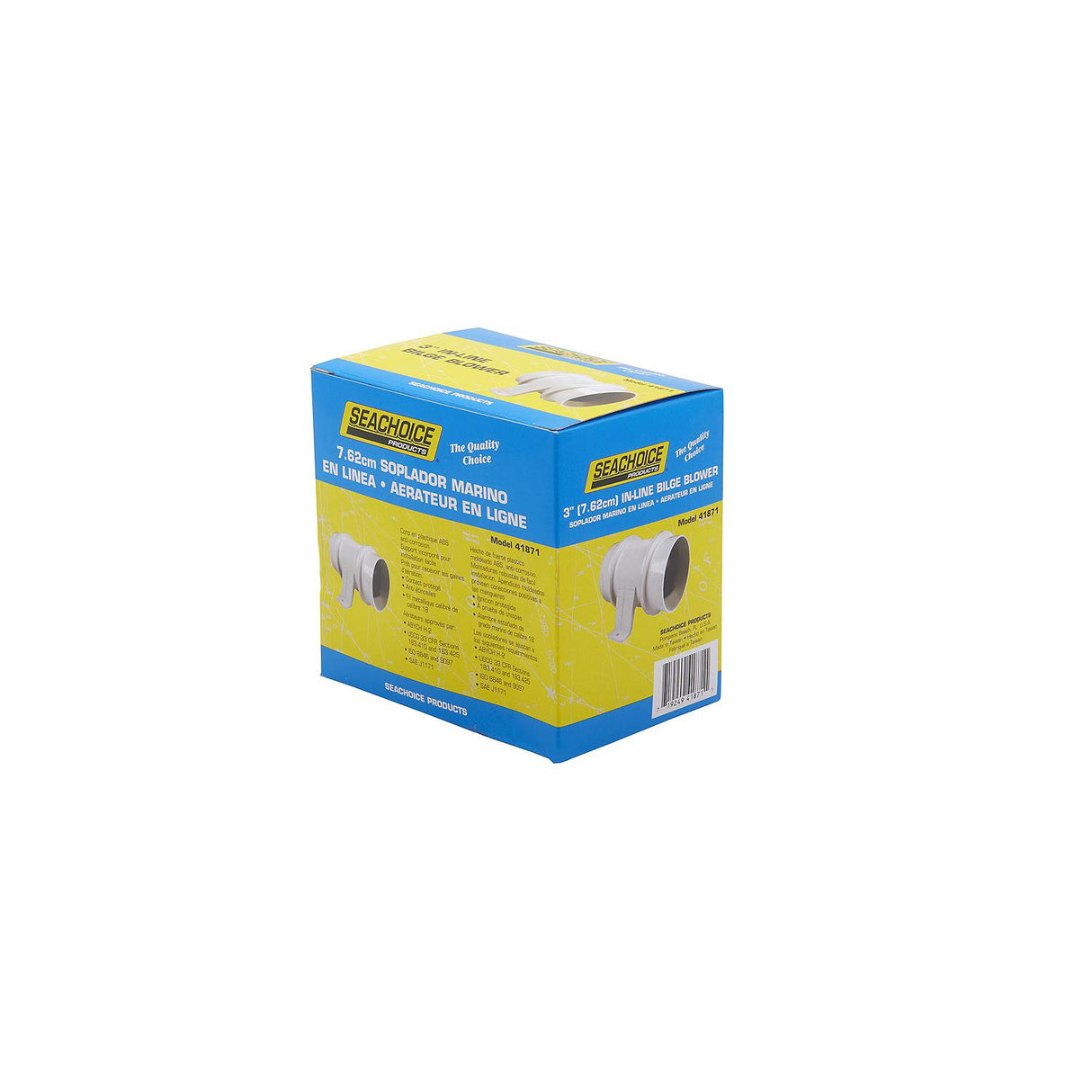 Seachoice In-Line Exhaust Blower, 3 In.