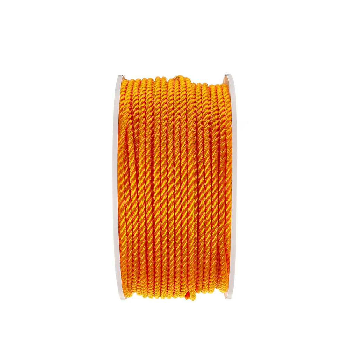 Seachoice Twisted Braid Polypropylene Spool, Yellow, Floats, ⅜ In. X 600 Ft., 100% Polypropylene