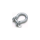 Seachoice 43061 Galvanized Anchor Shackle, 5/16 in., 1,650 Lbs. Max Load, Pack of 2