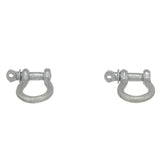 Seachoice 43061 Galvanized Anchor Shackle, 5/16 in., 1,650 Lbs. Max Load, Pack of 2
