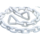 Seachoice Boat Anchor Chain, PVC, White, Coated, 1/4 In. X 4 Ft.