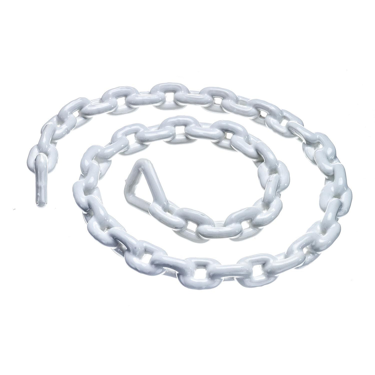 Seachoice Boat Anchor Chain, PVC, White, Coated, 1/4 In. X 4 Ft.
