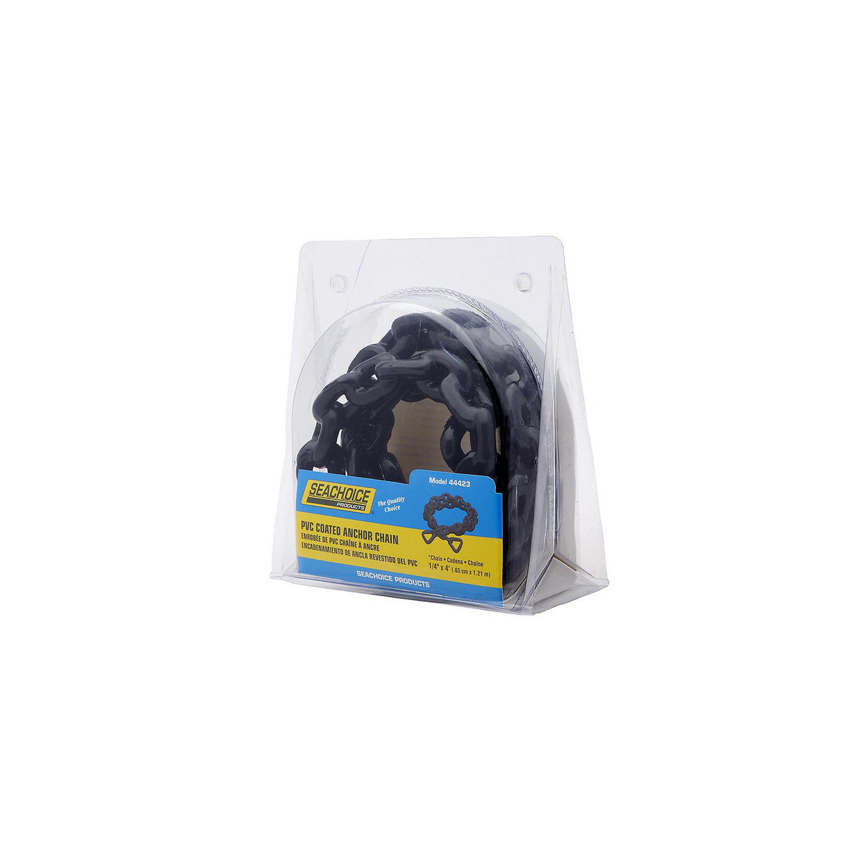 Seachoice PVC Coated Anchor Chain, 1/4 In. x 4 In.
