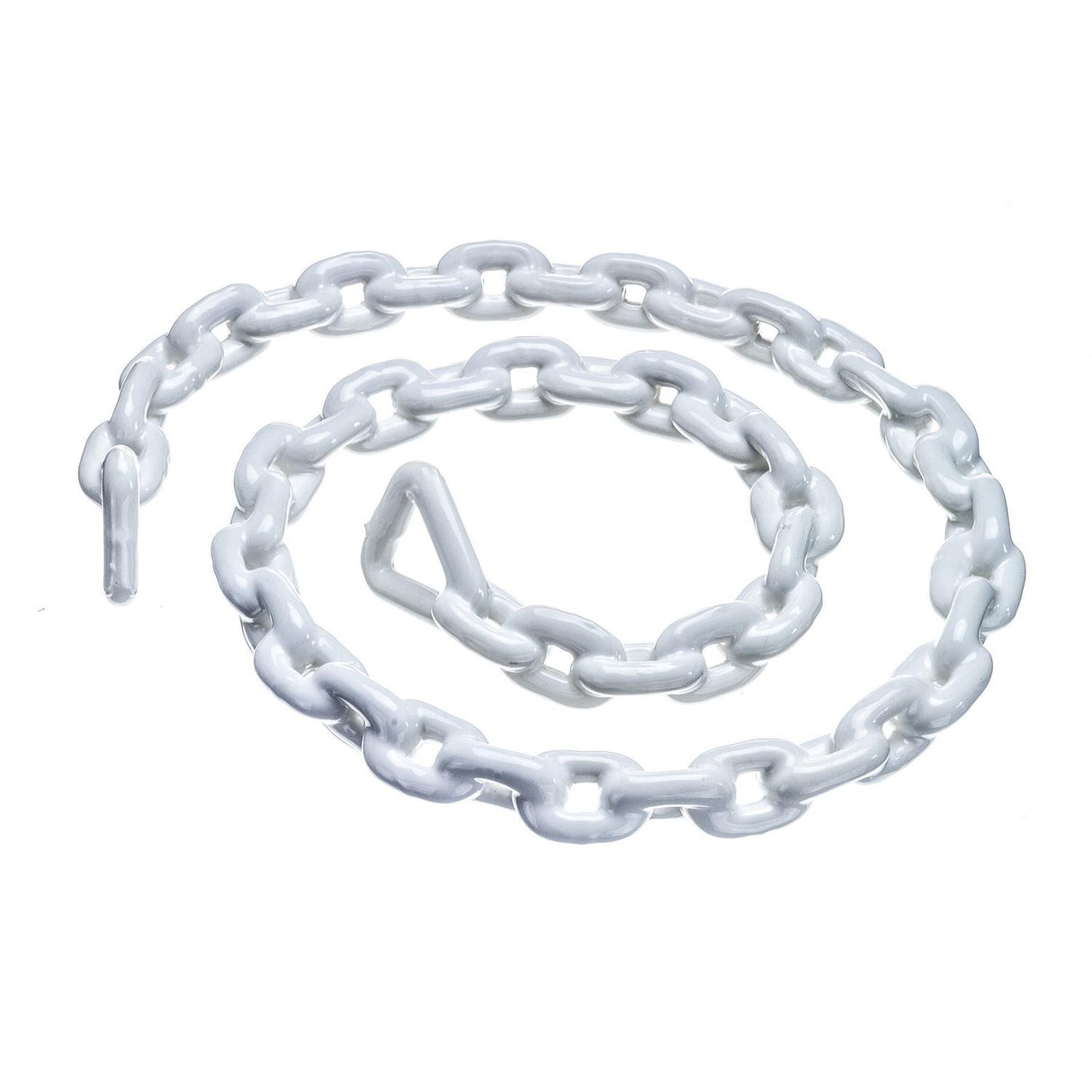 Seachoice Boat Anchor Chain, PVC, White, Coated, 5/16 In. X 5 Ft., For Boats Up to 40 Feet