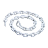 Seachoice Boat Anchor Chain, PVC, White, Coated, 3/8 In. X 6 Ft., For Boats Up to 54 Feet