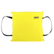 Seachoice Emergency Marine Foam Flotation Cushion, Square, 15 In. X 15 In., Safety Yellow
