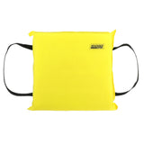 Seachoice Emergency Marine Foam Flotation Cushion, Square, 15 In. X 15 In., Safety Yellow