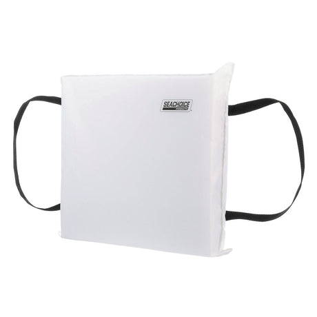 Seachoice Emergency Marine Foam Flotation Cushion, Square, 15 In. X 15 In., White