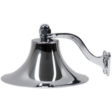 Seachoice Marine Fog Bell, 6 In. Diameter, Triple Chrome-Plated Cast Brass