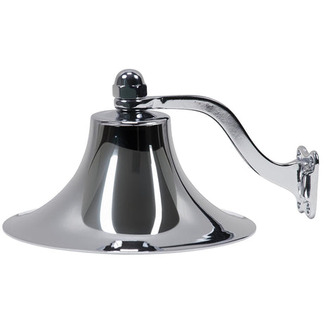 Seachoice Marine Fog Bell, 6 In. Diameter, Triple Chrome-Plated Cast Brass