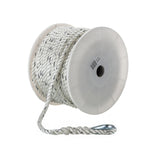 Seachoice 47741 Boat Anchor Line Rope, 3-Strand Twisted, Nylon, White/Blue, 1/2 in. X 150 Ft.