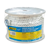 Seachoice 47741 Boat Anchor Line Rope, 3-Strand Twisted, Nylon, White/Blue, 1/2 in. X 150 Ft.