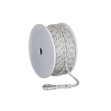 Seachoice 47911 Boat Anchor Line Rope, 3-Strand Twisted, Nylon, White/Blue, 3/8 in. X 200 Ft.