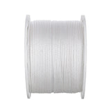 Seachoice Boat Tie Down Cord, White, 3/16 in. X 1,000 Ft., 600 Lbs. Tensile Strength, 8-Strand Braided Polypropylene