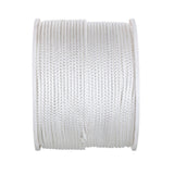 Seachoice Boat Tie Down Cord, White, 7/32 in. X 1,000 Ft., 825 Lbs. Tensile Strength, 8-Strand Braided Polypropylene
