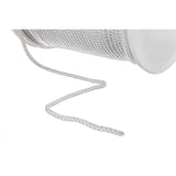 Seachoice Boat Tie Down Cord, White, 1/4 in. X 1,000 Ft., 1000 Lbs. Tensile Strength, 8-Strand Braided Polypropylene