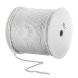 Seachoice Boat Tie Down Cord, White, 1/4 in. X 1,000 Ft., 1000 Lbs. Tensile Strength, 8-Strand Braided Polypropylene