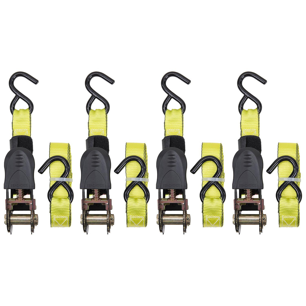 Seachoice 51112 Ratchet Tie-Downs, 4-Pack
