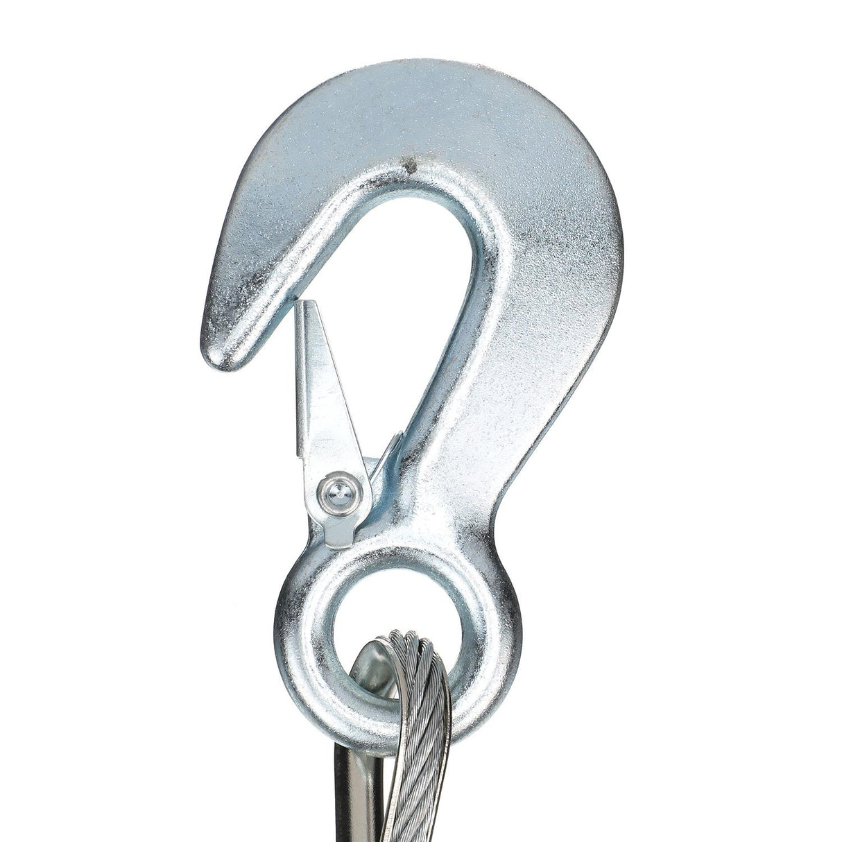 Seachoice Steel Winch Cable w/ Safety Hook, 3/16 In. X 25 Ft., 4,000-Lb. Tensile Strength