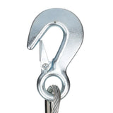 Seachoice Steel Winch Cable w/ Safety Hook, 3/16 In. X 25 Ft., 4,000-Lb. Tensile Strength