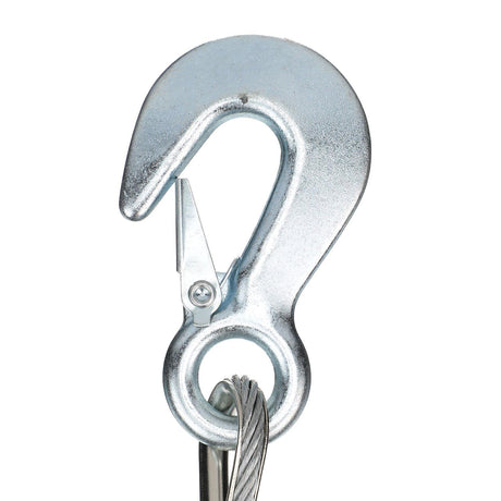 Seachoice Steel Winch Cable w/ Safety Hook, 3/16 In. X 25 Ft., 4,000-Lb. Tensile Strength