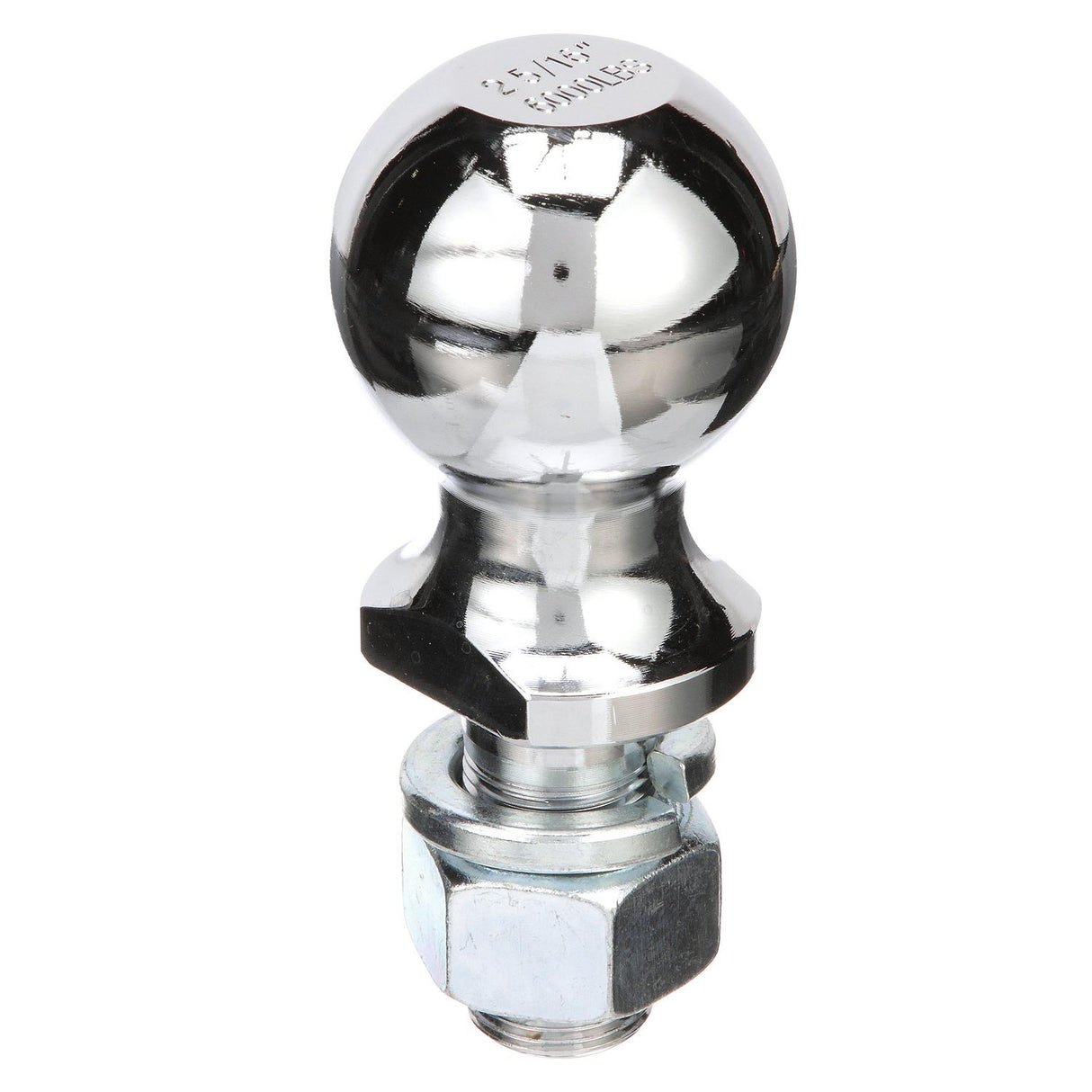 Seachoice Trailer Ball, 2-5/16 in., 1 X 2 in. Shank, 6,000 Lb. Capacity, Chrome Finish