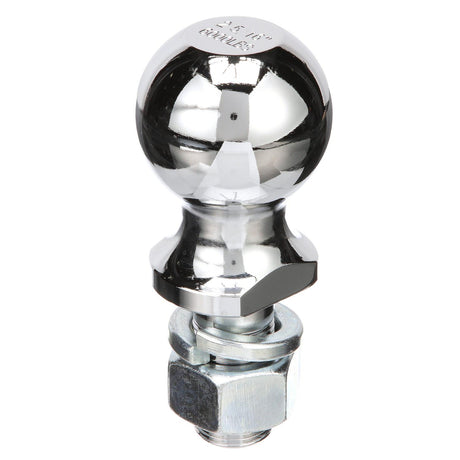 Seachoice Trailer Ball, 2-5/16 in., 1 X 2 in. Shank, 6,000 Lb. Capacity, Chrome Finish