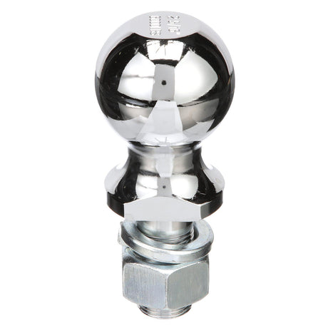 Seachoice Trailer Ball, 2-5/16 in., 1 X 2 in. Shank, 6,000 Lb. Capacity, Chrome Finish