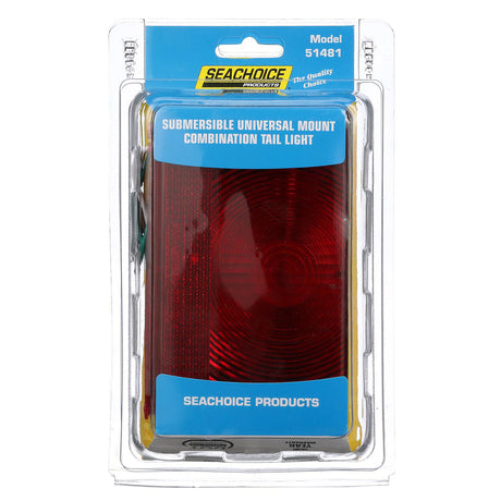 Seachoice Universal Mount Combination Tail Light for 80 in. & Over Applications, Submersible, 7-Function, Passenger Side