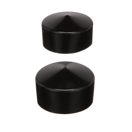 Seachoice Bearing Protector Covers for Boat Trailers, Black Plastic, Pack of 2