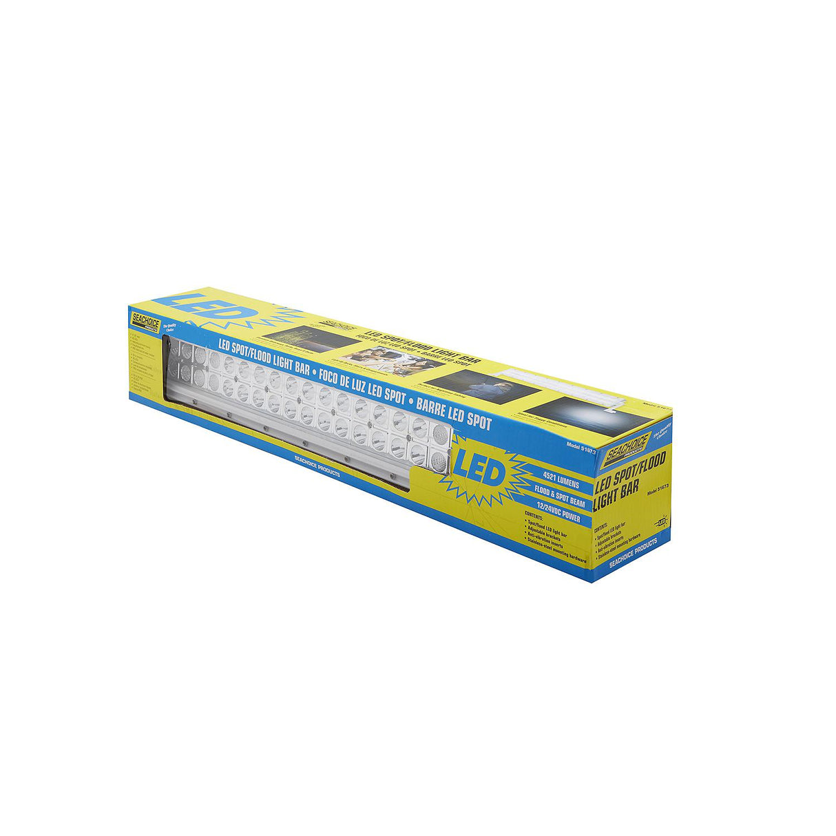 Seachoice 40 LED Bar Spot Light, White