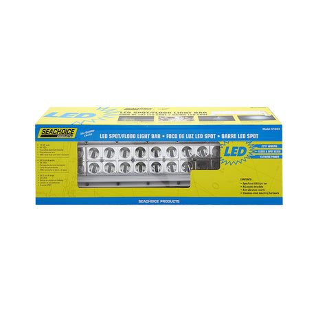 Seachoice 24 LED Spot/Flood Light Bar, White