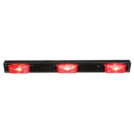 Seachoice Three Light LED Trailer Bar, Waterproof, 15.94 in., Red