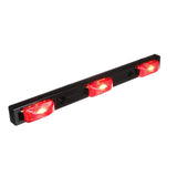 Seachoice Three Light LED Trailer Bar, Waterproof, 15.94 in., Red