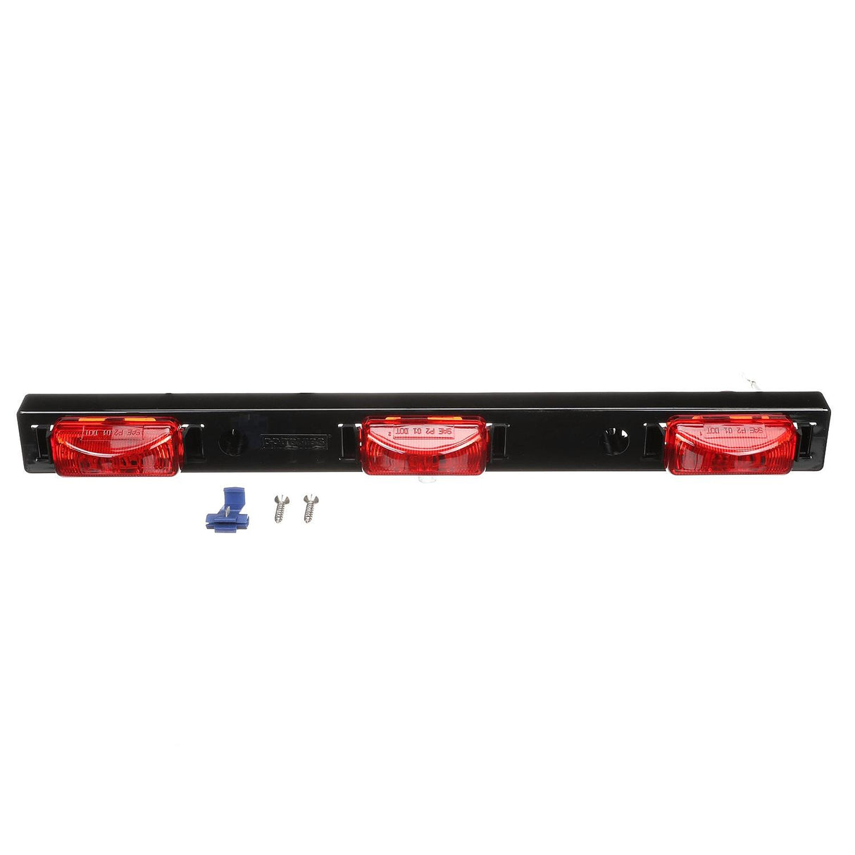 Seachoice Three Light LED Trailer Bar, Waterproof, 15.94 in., Red