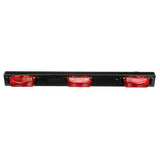 Seachoice Three Light LED Trailer Bar, Waterproof, 15.94 in., Red