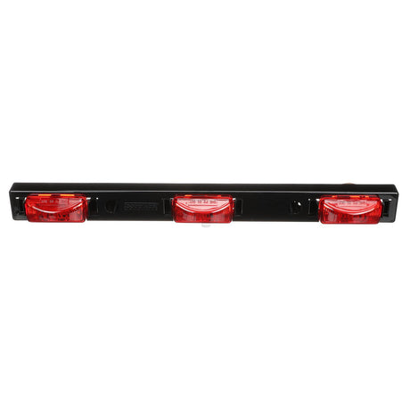 Seachoice Three Light LED Trailer Bar, Waterproof, 15.94 in., Red